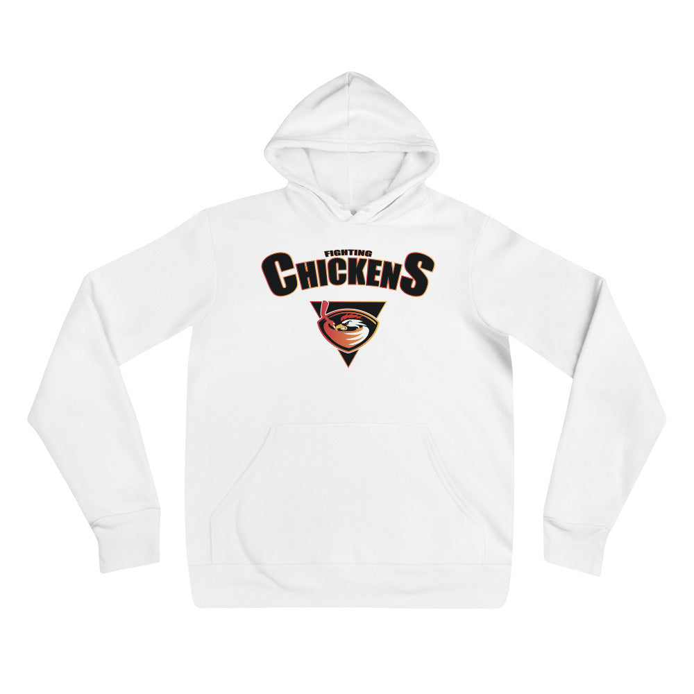 Retro 90's Series - Fighting Chickens Pullover Hoodie