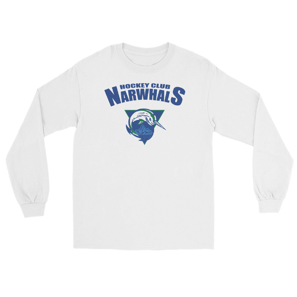 Retro 90's Series - Narwhals Long Sleeve Shirt
